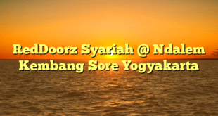 RedDoorz Syariah @ Ndalem Kembang Sore Yogyakarta