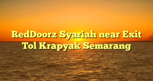 RedDoorz Syariah near Exit Tol Krapyak Semarang