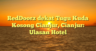 RedDoorz dekat Tugu Kuda Kosong Cianjur, Cianjur: Ulasan Hotel