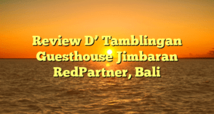 Review D’ Tamblingan Guesthouse Jimbaran RedPartner, Bali