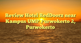 Review Hotel RedDoorz near Kampus UMP Purwokerto 2, Purwokerto