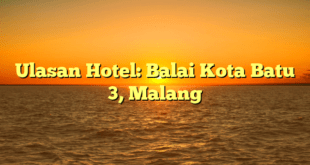 Ulasan Hotel: Balai Kota Batu 3, Malang