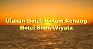 Ulasan Hotel: Kolam Renang Hotel Bumi Wiyata