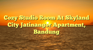 Cozy Studio Room At Skyland City Jatinangor Apartment, Bandung