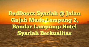 RedDoorz Syariah @ Jalan Gajah Mada Lampung 2, Bandar Lampung: Hotel Syariah Berkualitas