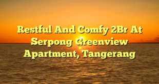 Restful And Comfy 2Br At Serpong Greenview Apartment, Tangerang