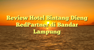 Review Hotel Bintang Dieng RedPartner di Bandar Lampung