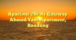 Spacious 2Br At Gateway Ahmad Yani Apartment, Bandung