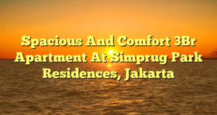 Spacious And Comfort 3Br Apartment At Simprug Park Residences, Jakarta