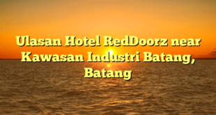 Ulasan Hotel RedDoorz near Kawasan Industri Batang, Batang