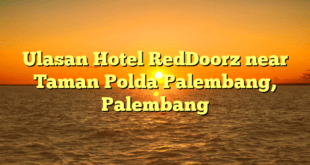 Ulasan Hotel RedDoorz near Taman Polda Palembang, Palembang