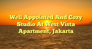 Well Appointed And Cozy Studio At West Vista Apartment, Jakarta