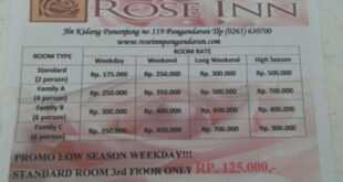 Rose Inn Pangandaran: Pengalaman Menginap yang Romantis di Pantai Pangandaran